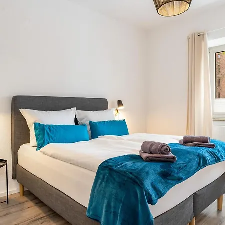 Modernes - 2 Boxspringbetten - Zentral דירה קאסל